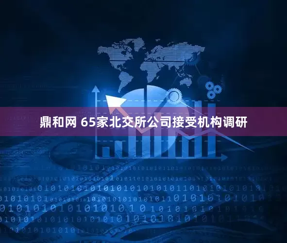 鼎和网 65家北交所公司接受机构调研